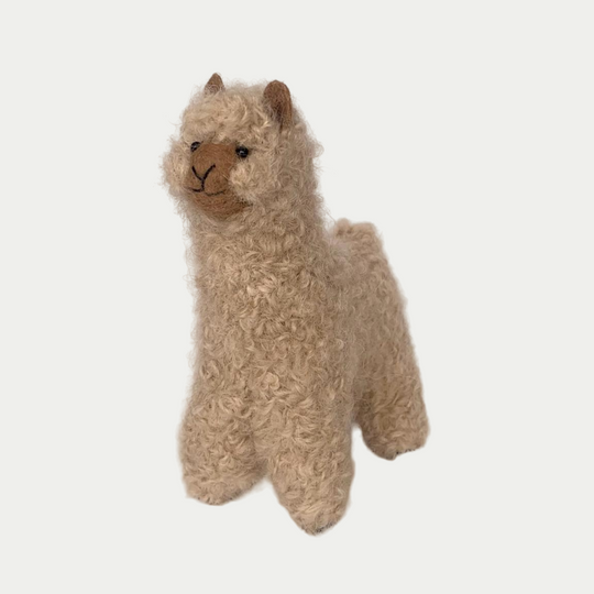 Mini Alpaca Figurine